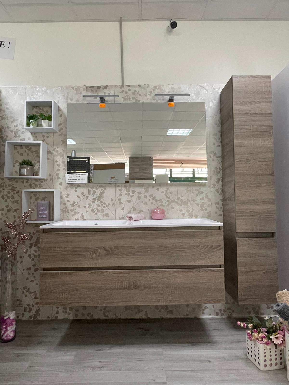 Mobile Bagno DOLO 120 doppio lavabo - immagine 3