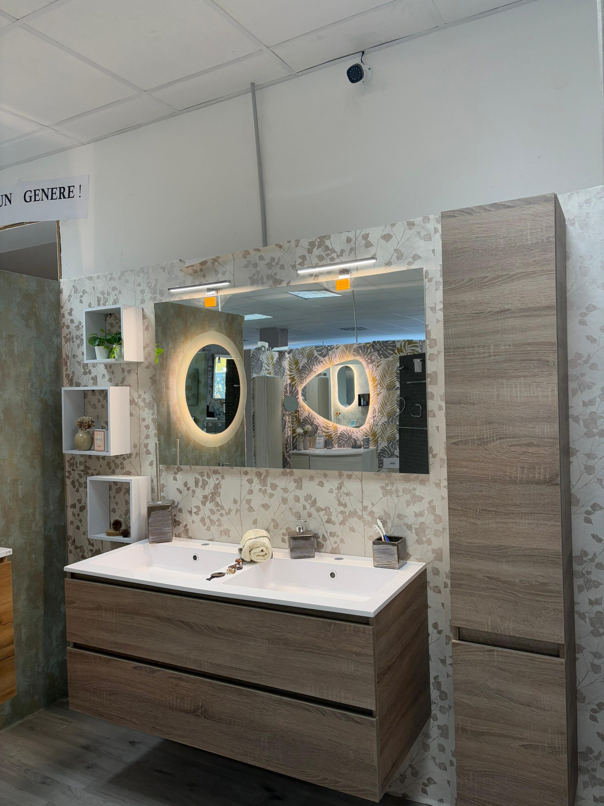 Mobile Bagno DOLO 120 doppio lavabo - immagine 5