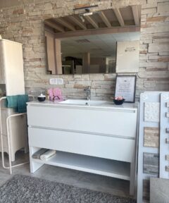 Mobile Bagno DOLO 120 a terra con panca