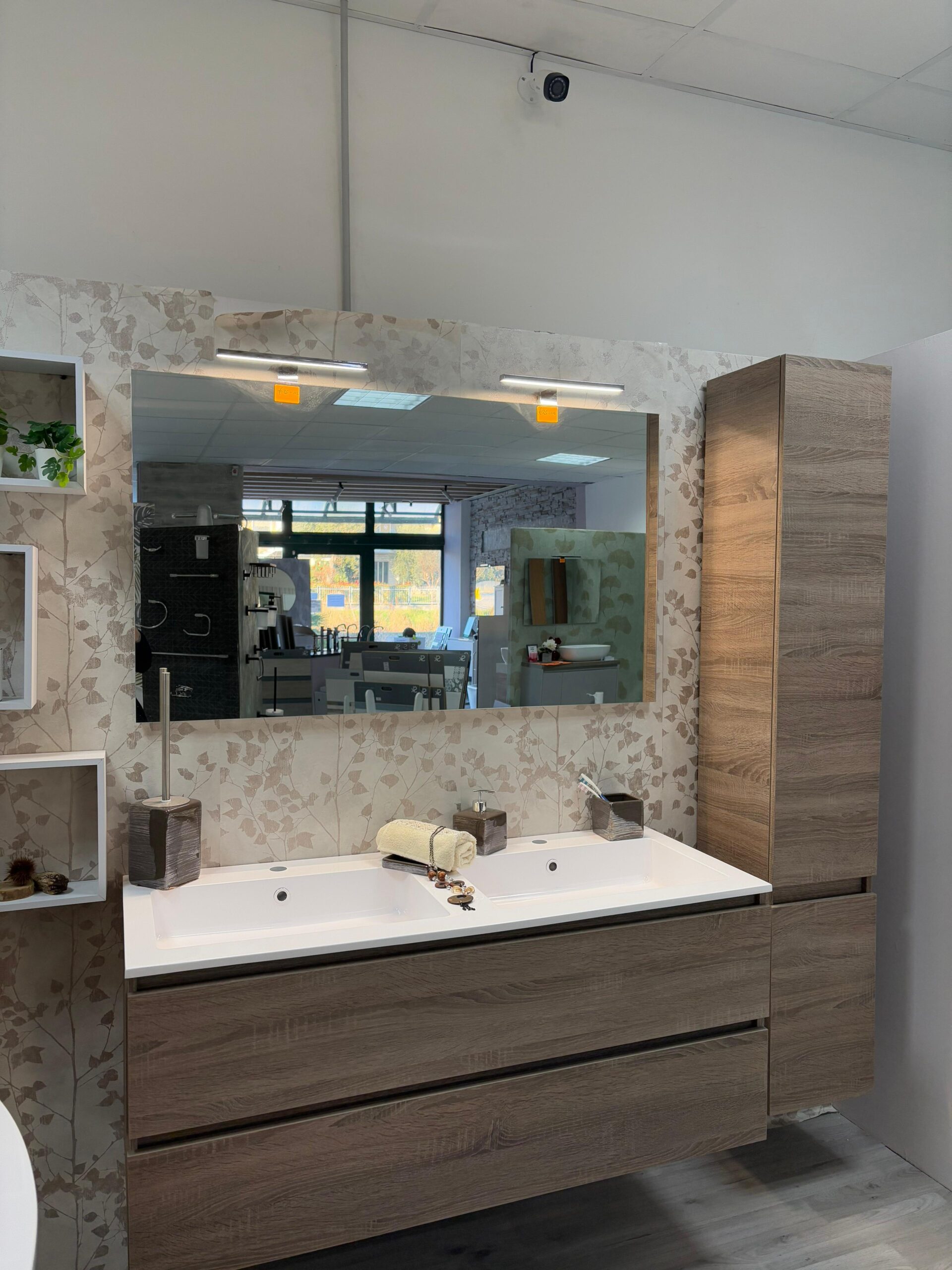 Mobile Bagno DOLO 120 doppio lavabo - immagine 7