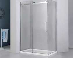 Box doccia realizzati al 100% in cristallo temperato antinfortunistico: maggiore sicurezza e pezzi di ricambi garantiti 15 anni